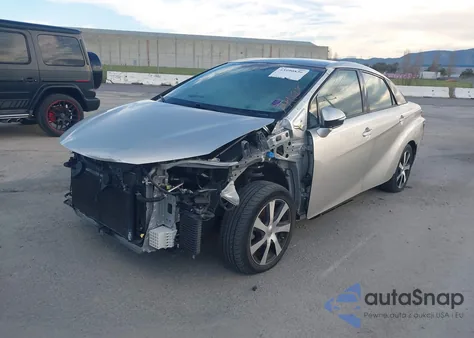 2017 Toyota Mirai из США, поврежденный, VIN JTDBVRBD0HA003064